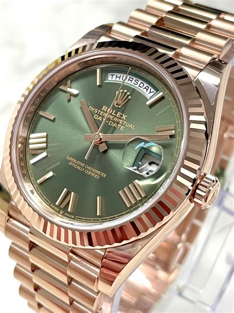 pre owned rose gold rolex|rolex day date 228235.